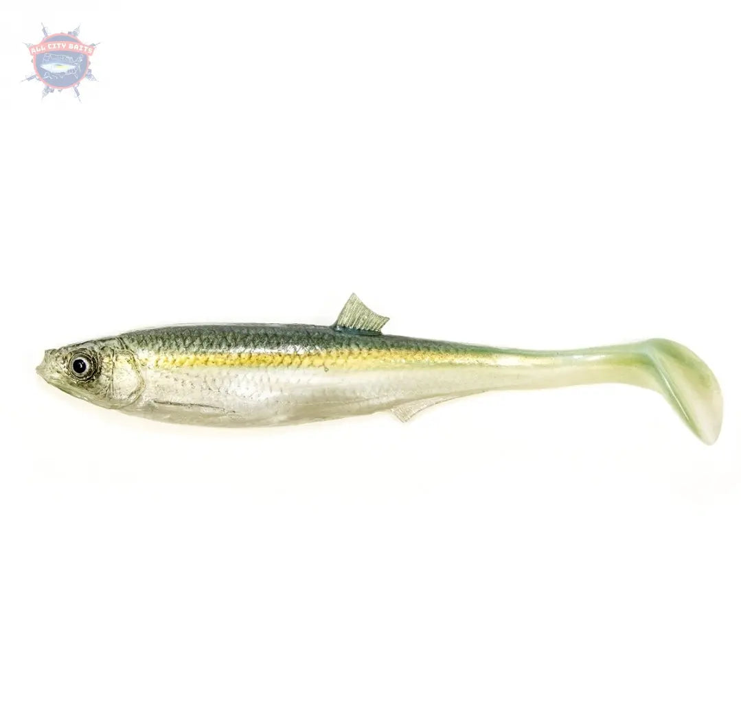 Angry Lure Shad Paddle Tail 7" ALL CITY BAITS, LLC.